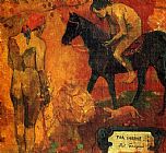 Paul Gauguin Tahitian Pastoral painting